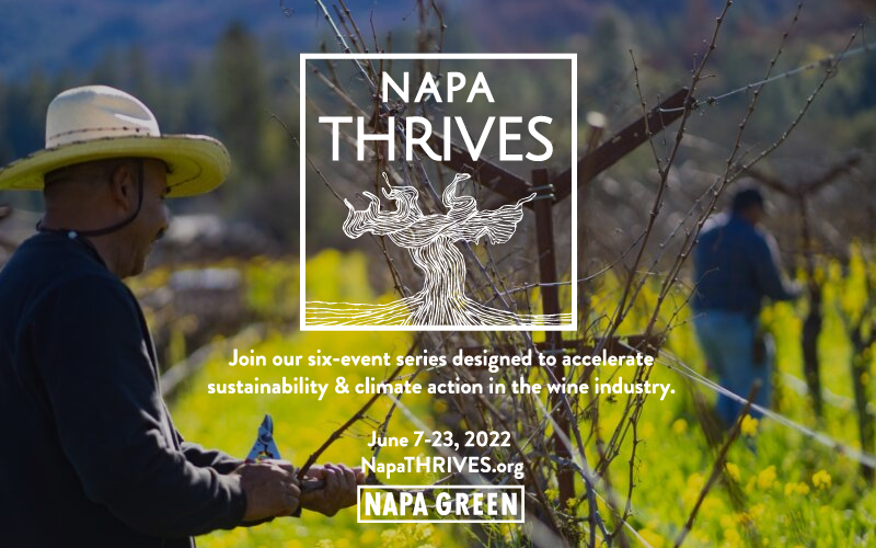 Napa Green Announces Napa THRIVES Climate Action-Oriented Events: Marquee Speakers, Mentors and Moderators